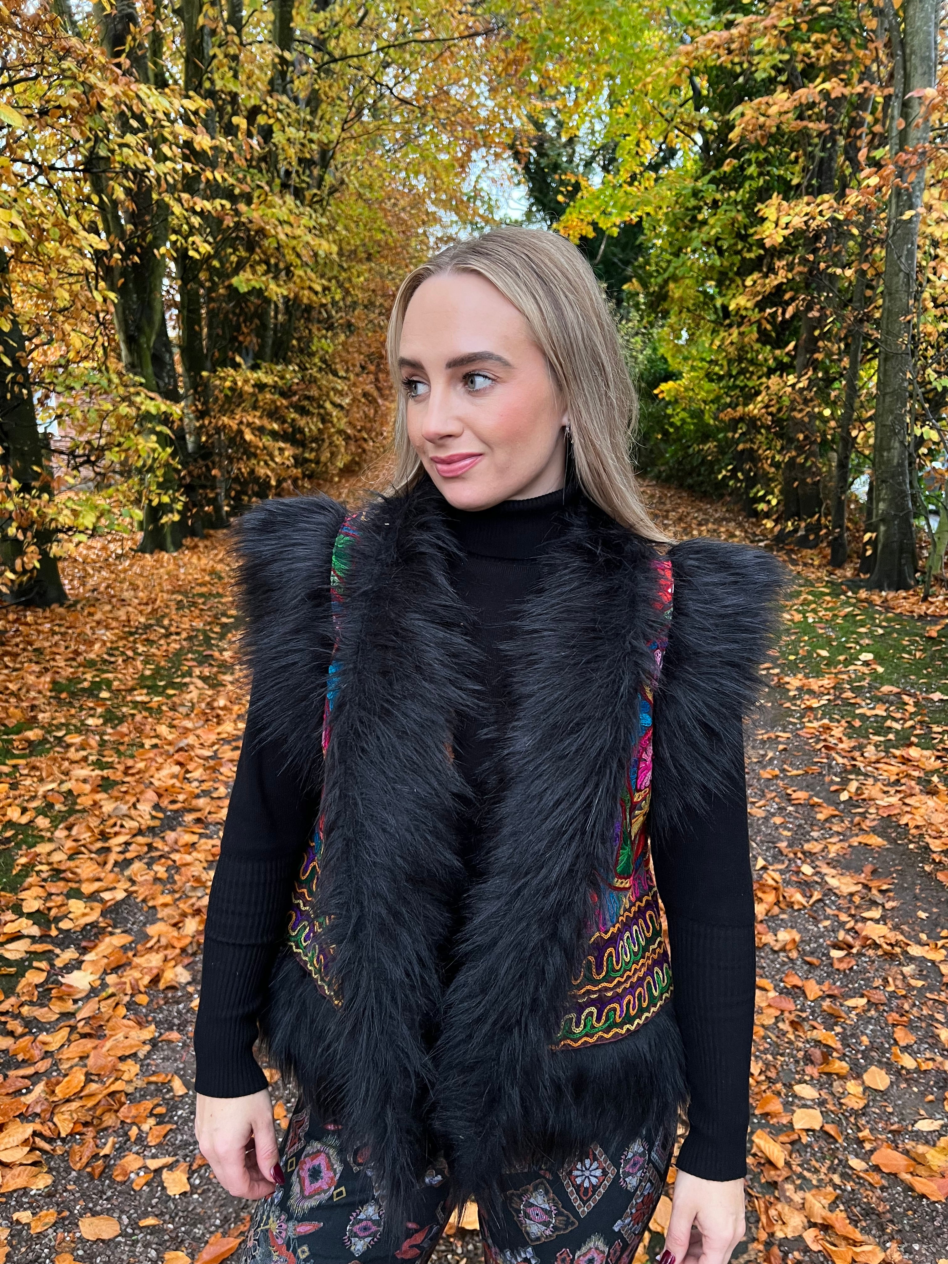 Faux Fur Gilet - Image 3