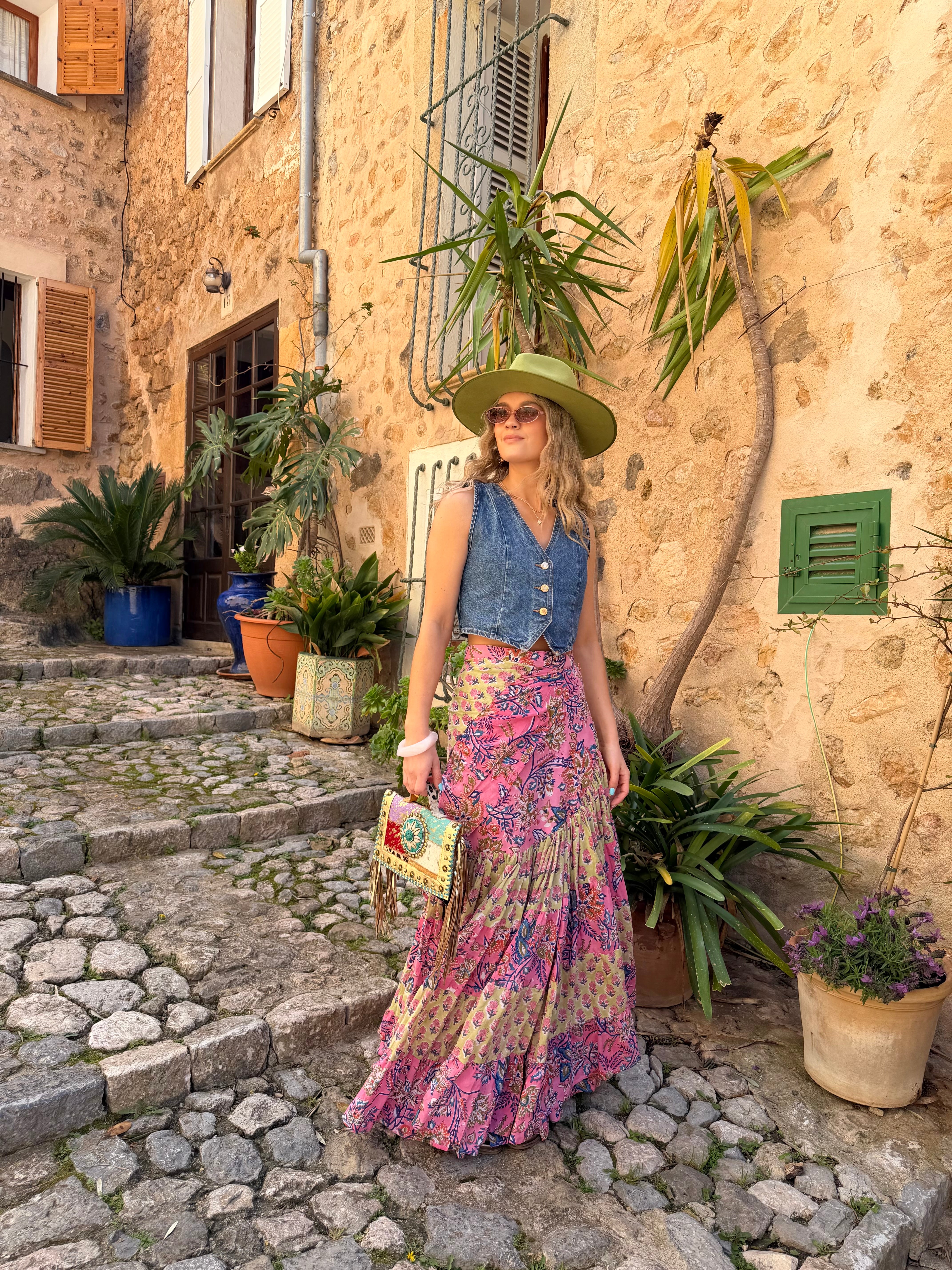 Frida Maxi Wrap Skirt - Image 3