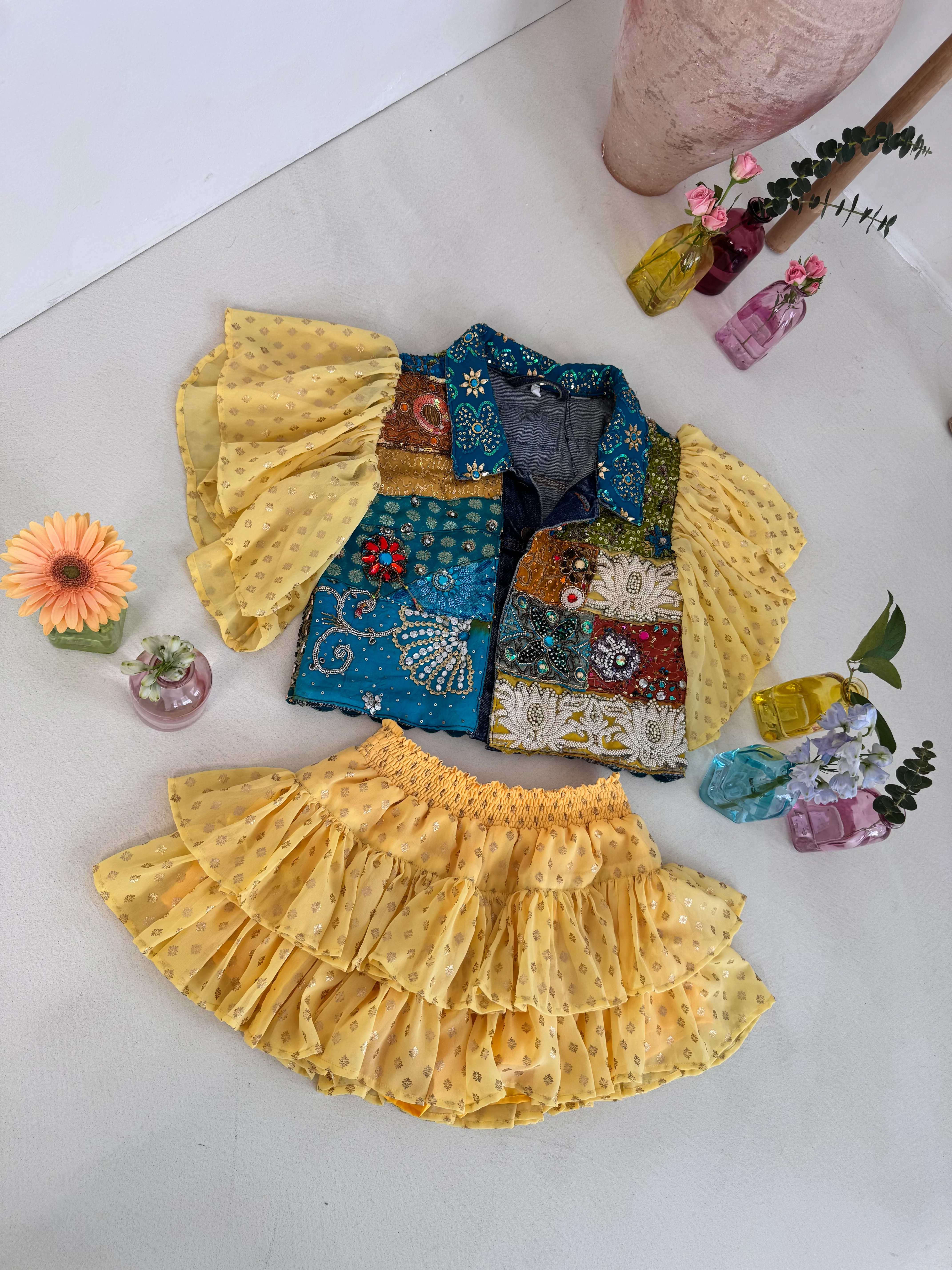 Golden Hour Ruffle Shorts