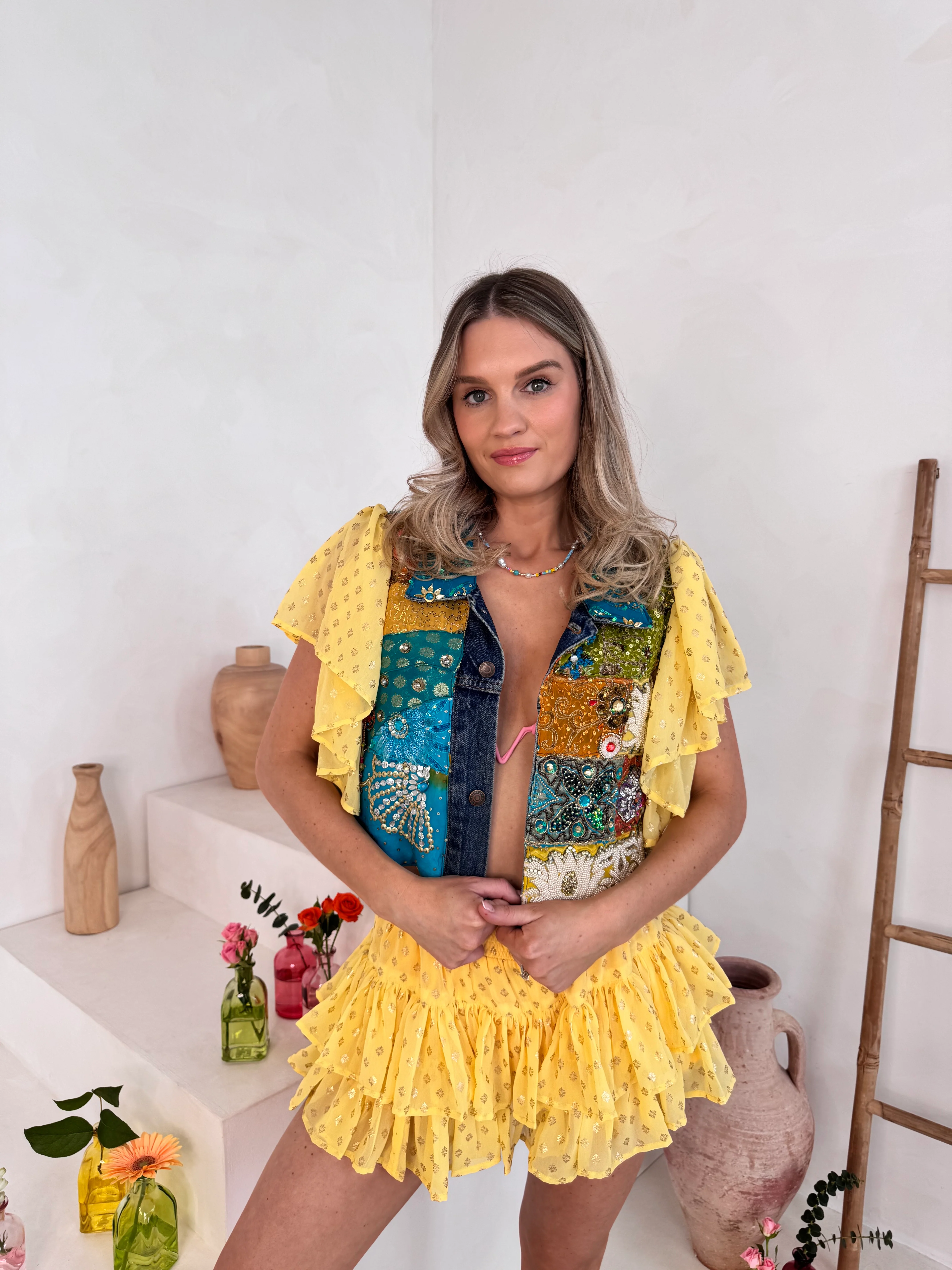 Golden Hour Ruffle Shorts - Image 2