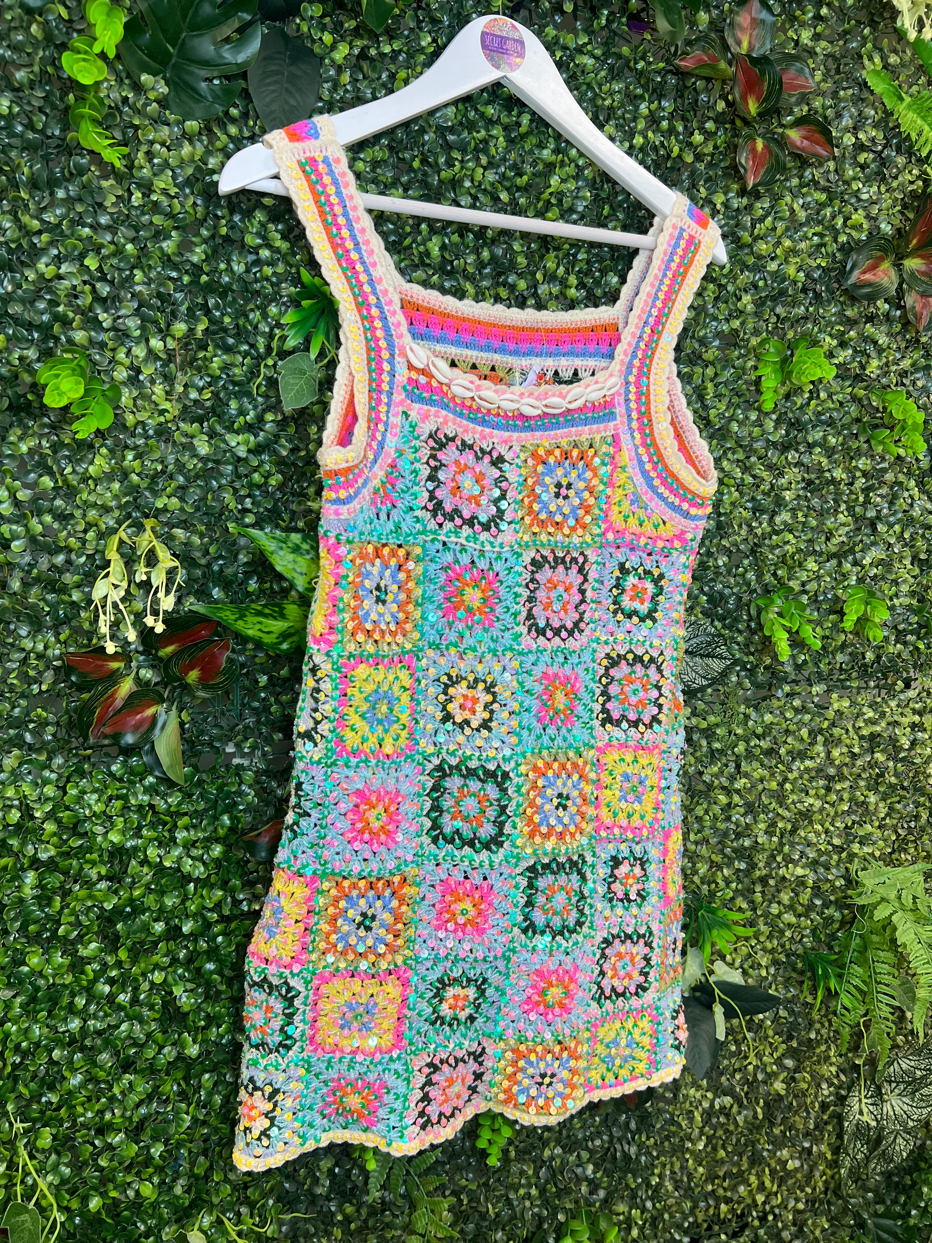 Gypsy Soul Crochet Dress - 2 - Image 4