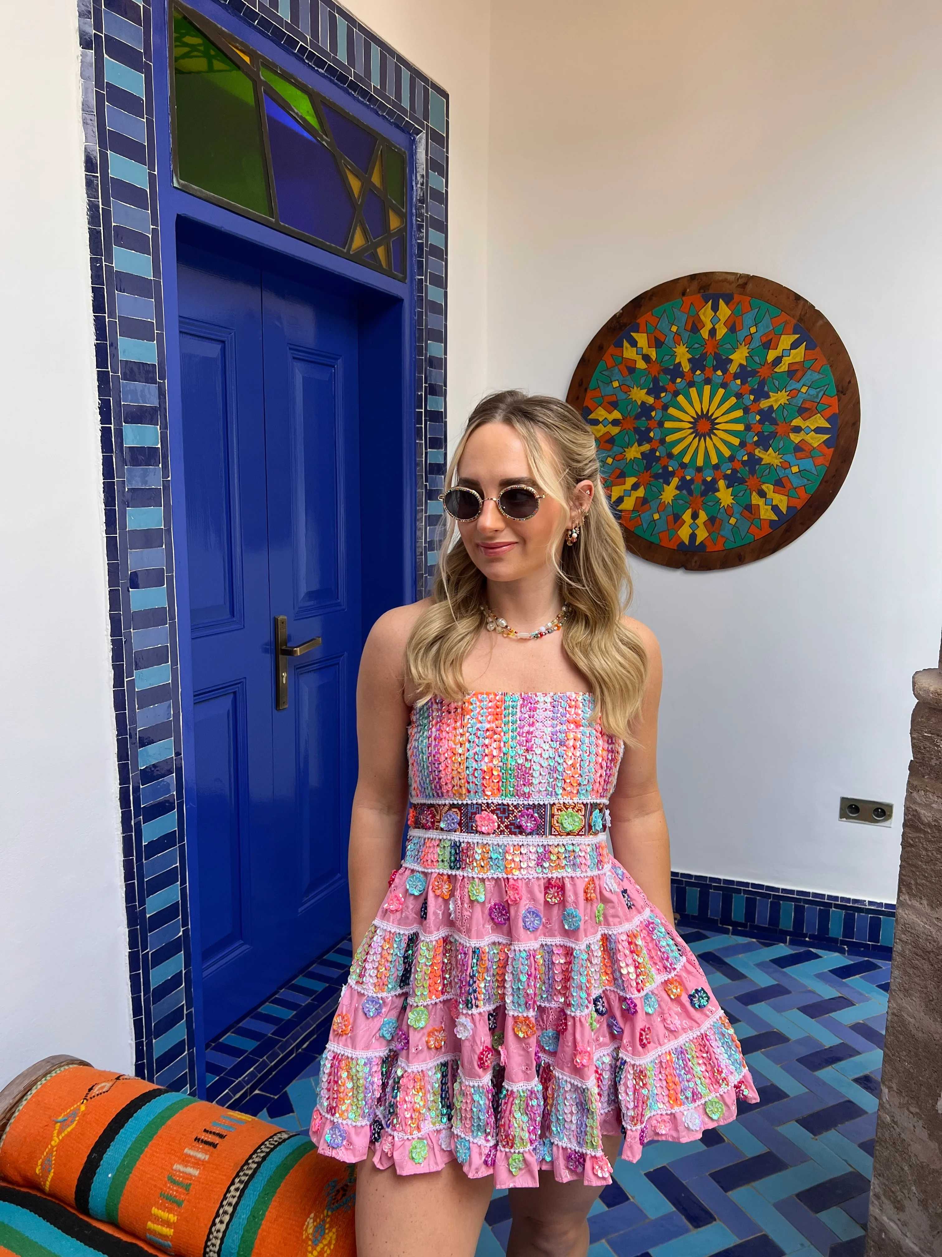 Gypsy Soul Dress in Pink - 1 - Image 2
