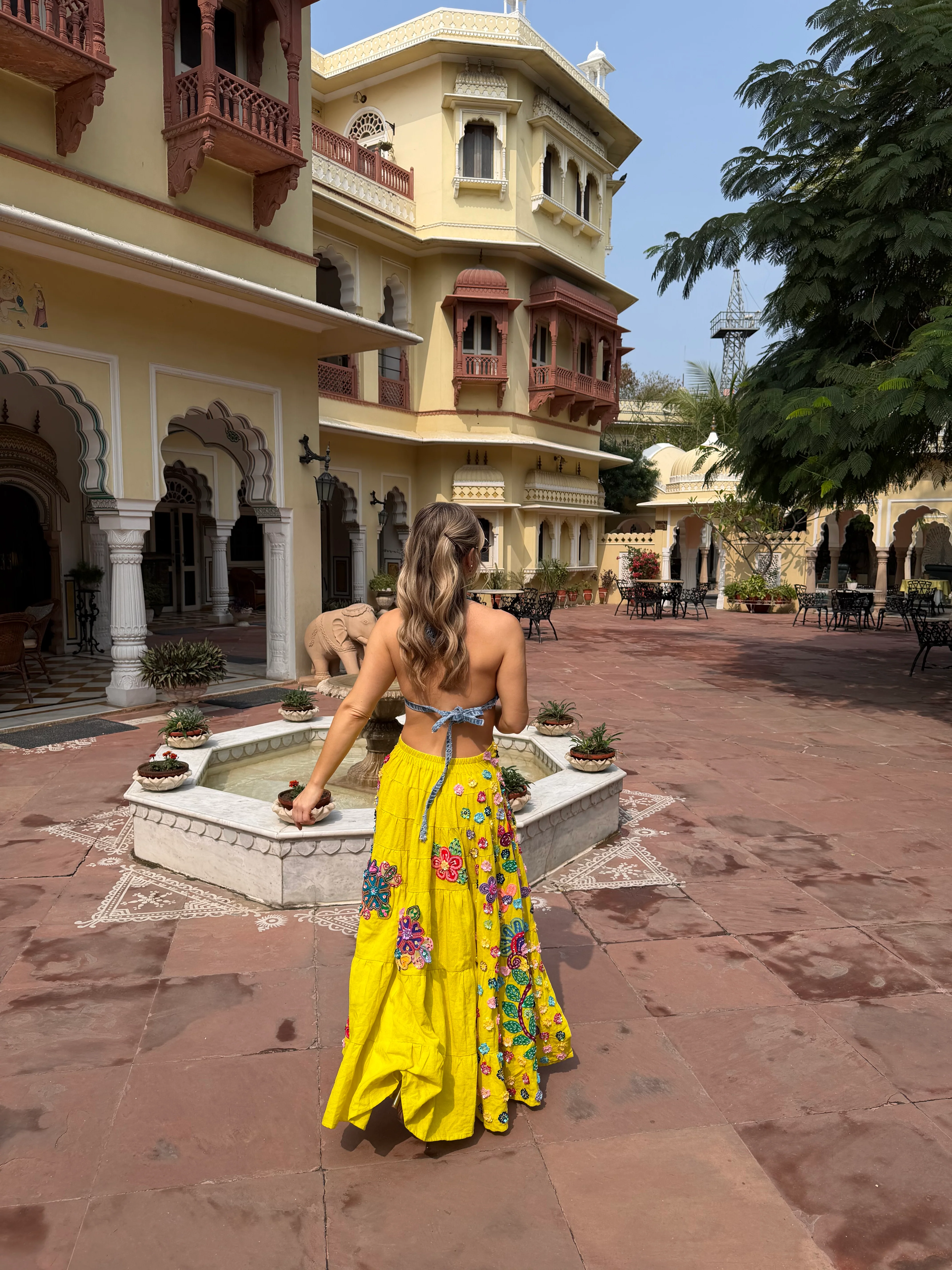 Gypsy Soul Ibiza Skirt in Yellow - Image 2