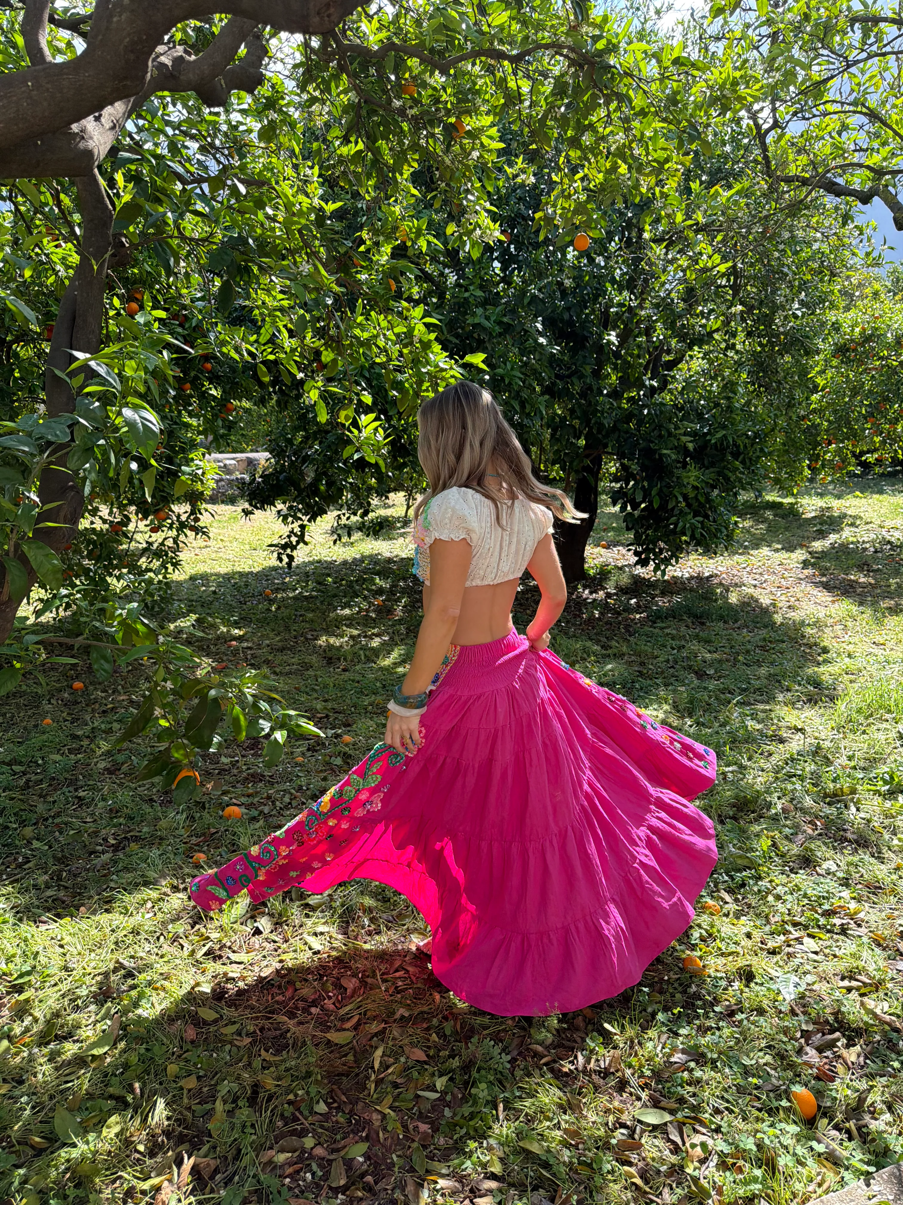 Gypsy Soul Ibiza Skirt Pink - 8 - Image 2