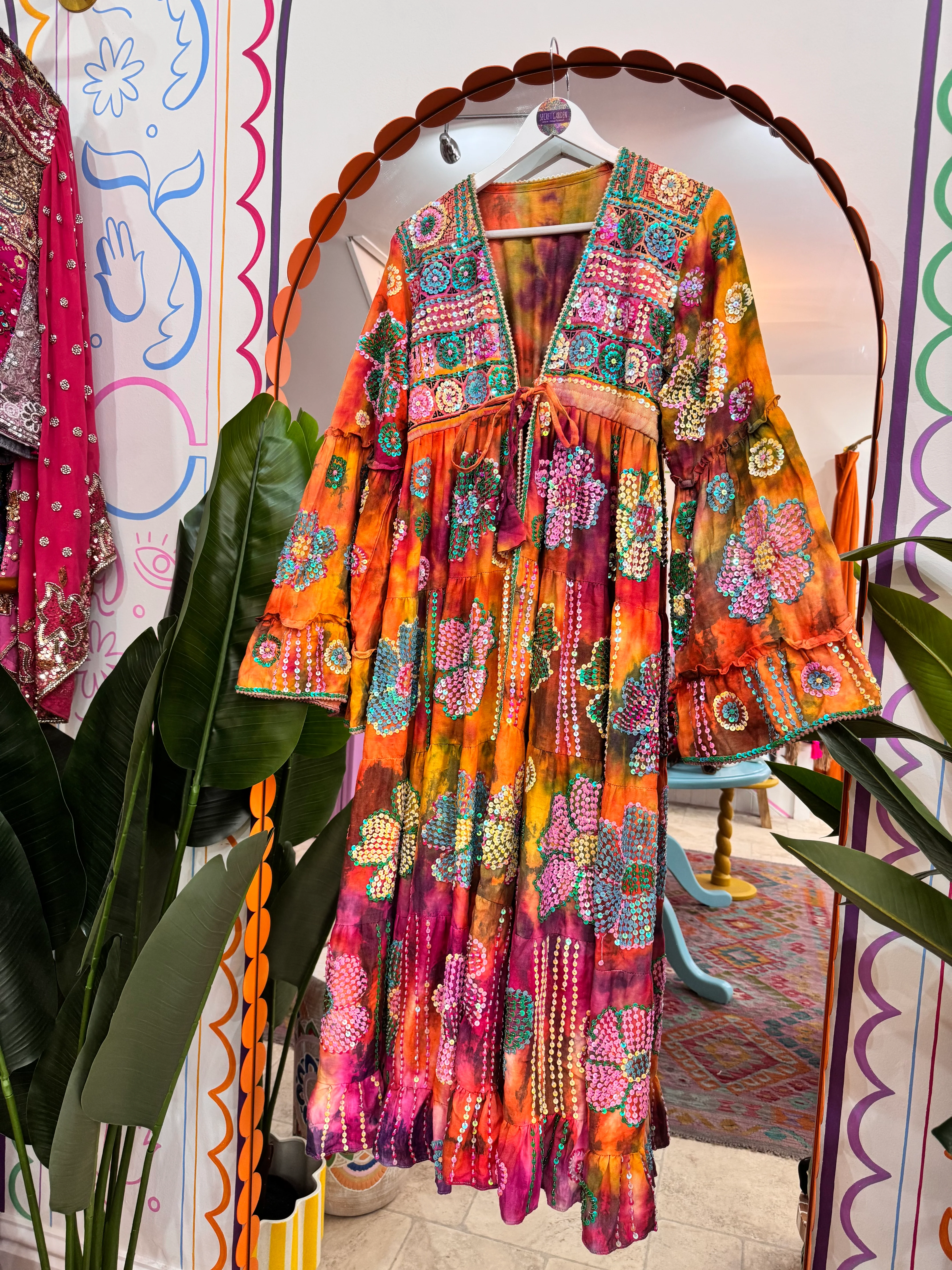 Gypsy Soul Maxi Kimono Ruffle Jacket - 2 - Image 4
