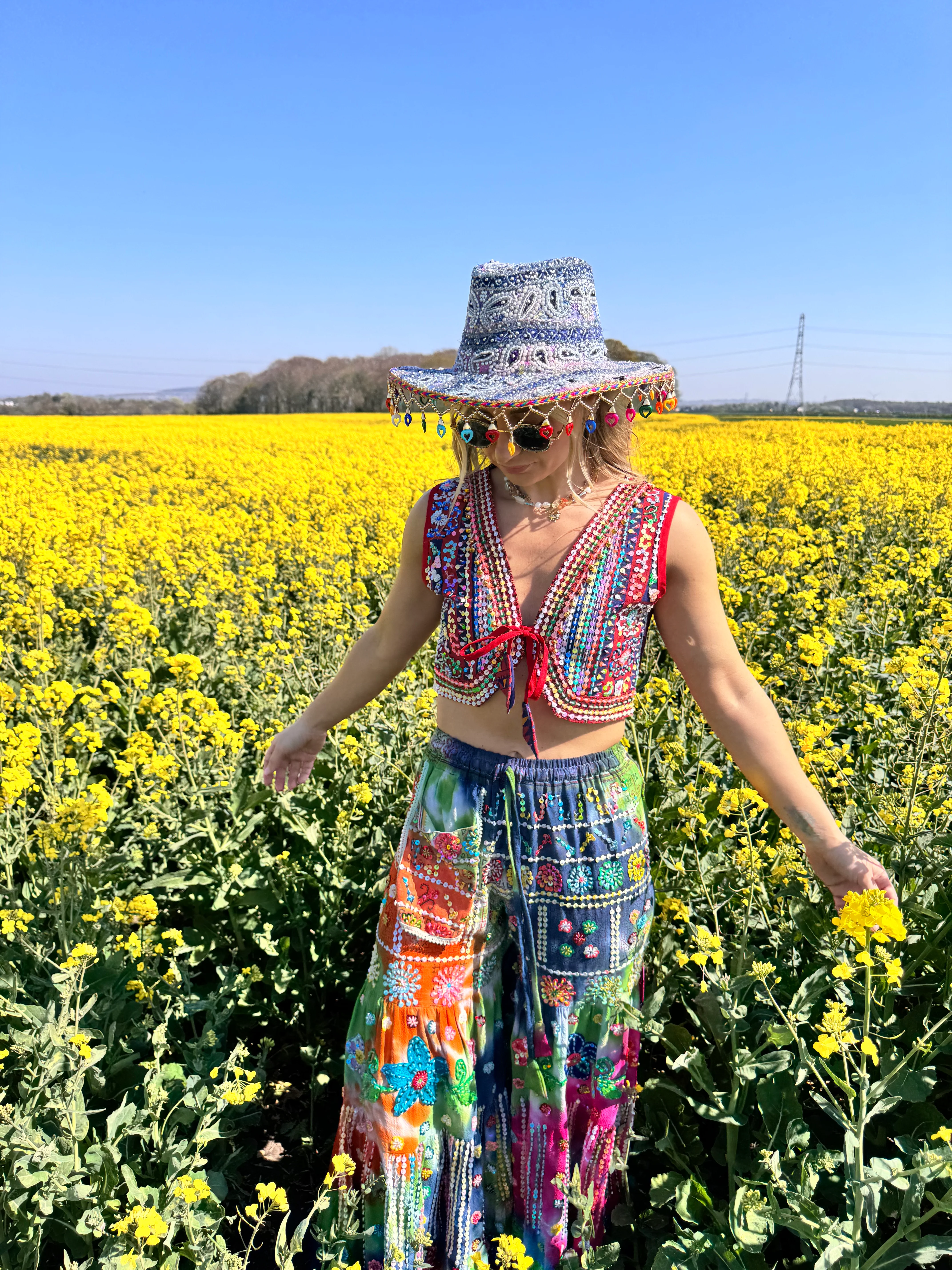 Gypsy Soul Tie Dye Flares - 3 - Image 3