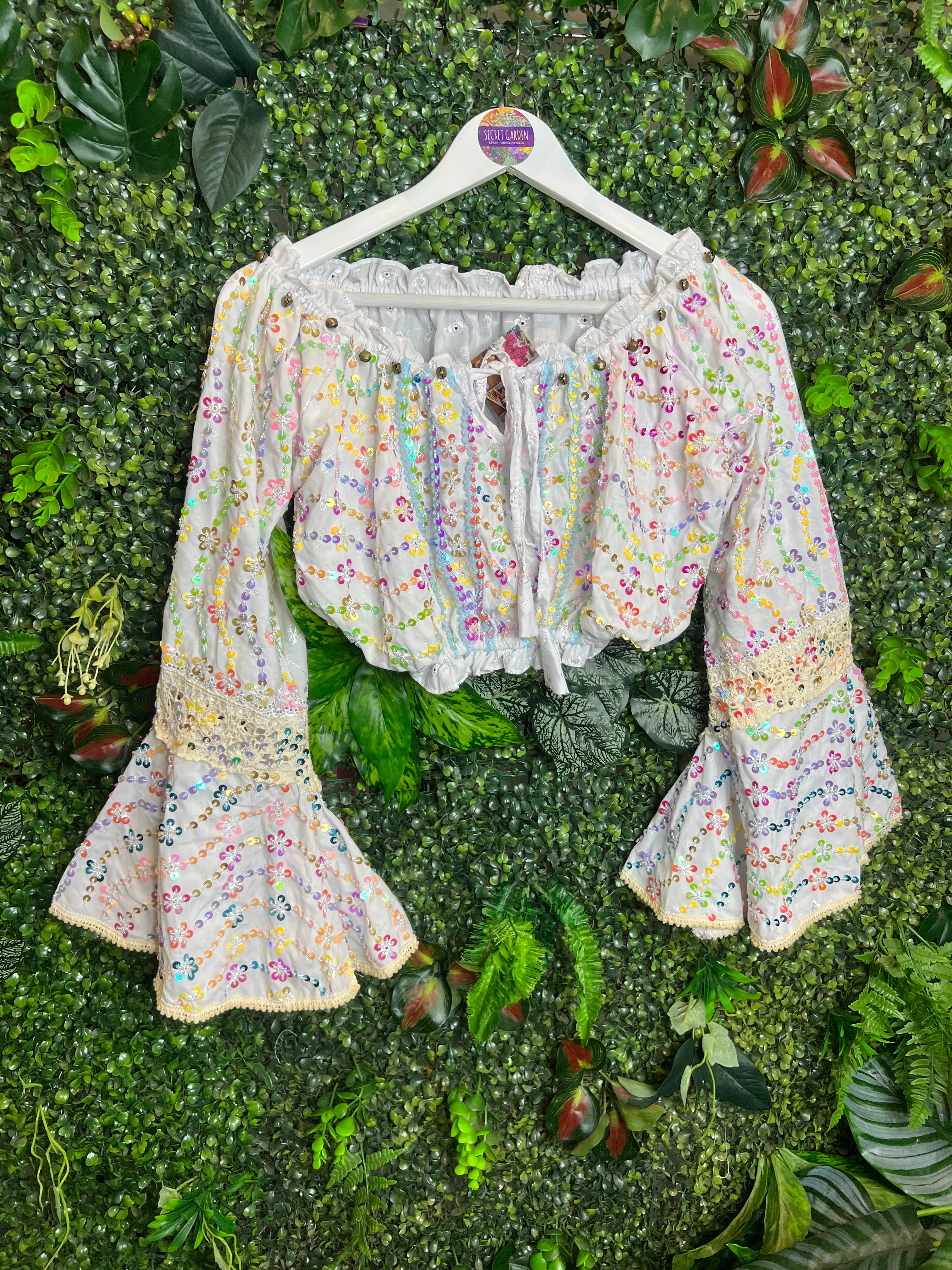 Gypsy Soul White Off The Shoulder Top - 5 - Image 2