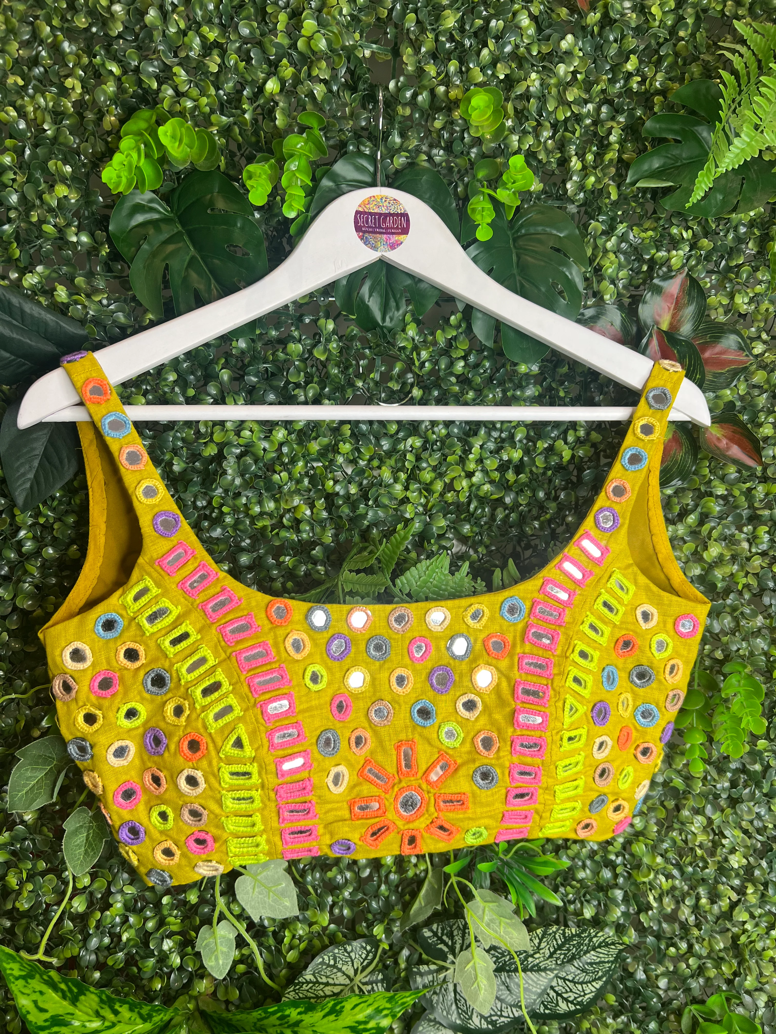 Mendoza Mirrored Tops - Mustard - Image 3