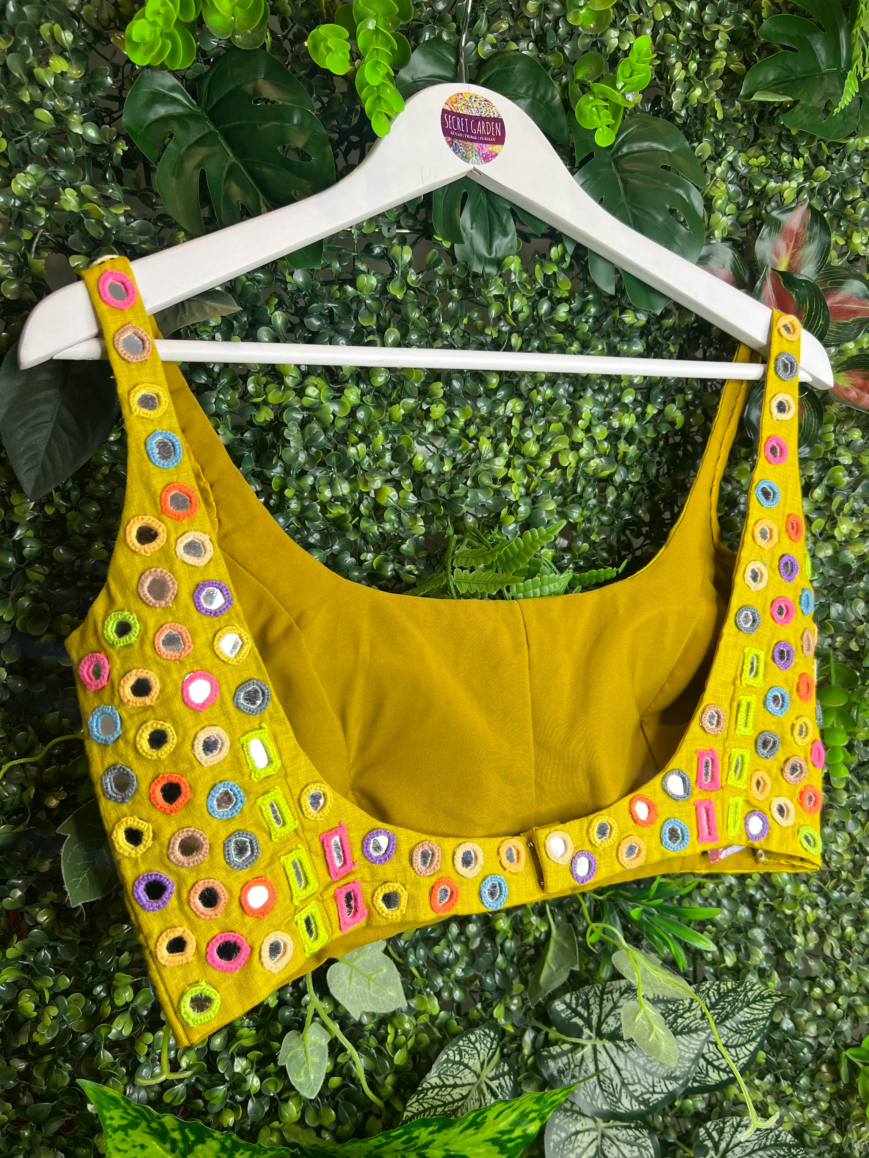 Mendoza Mirrored Tops - Mustard - Image 4