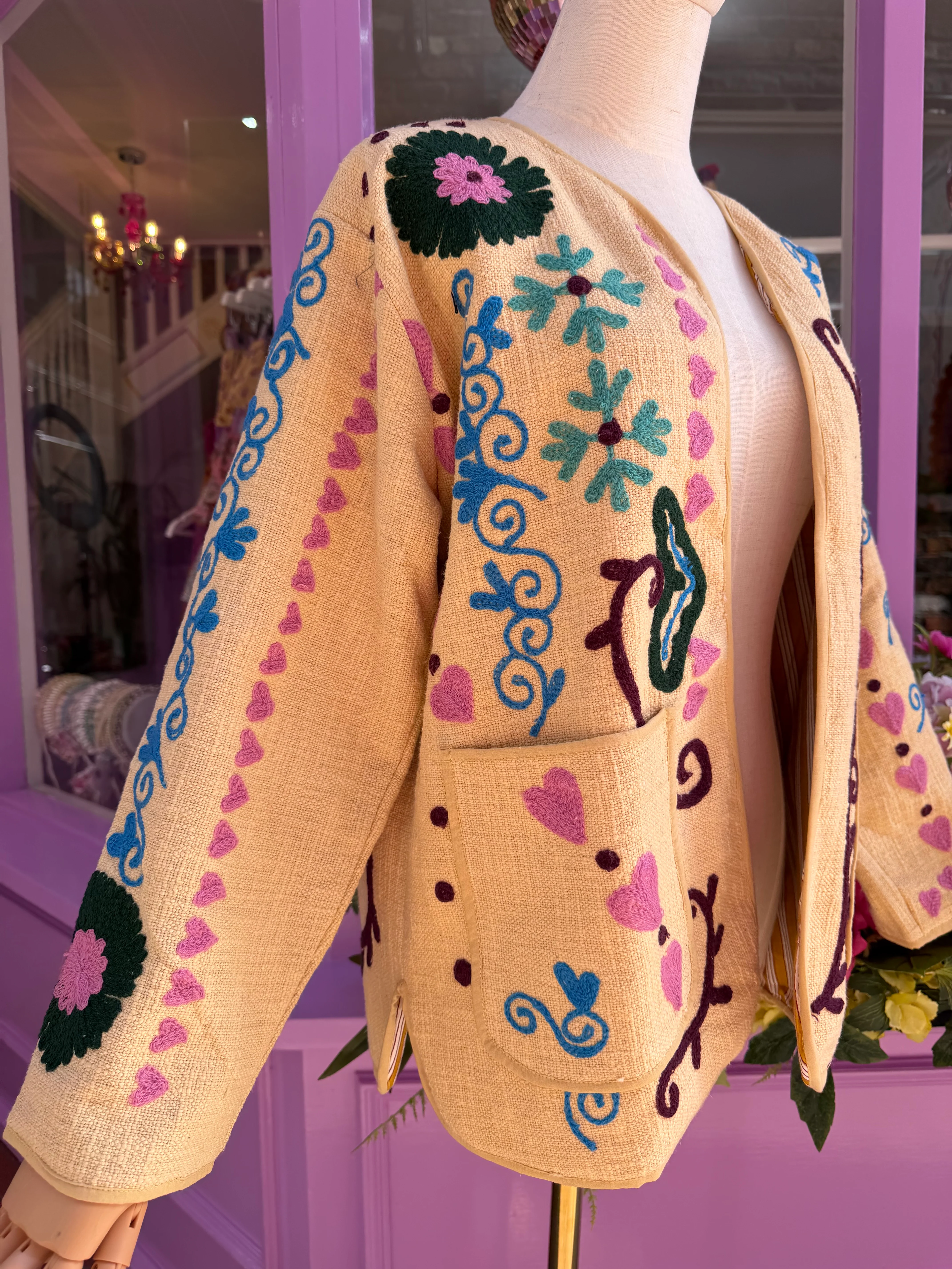 Peacock Duster Jacket