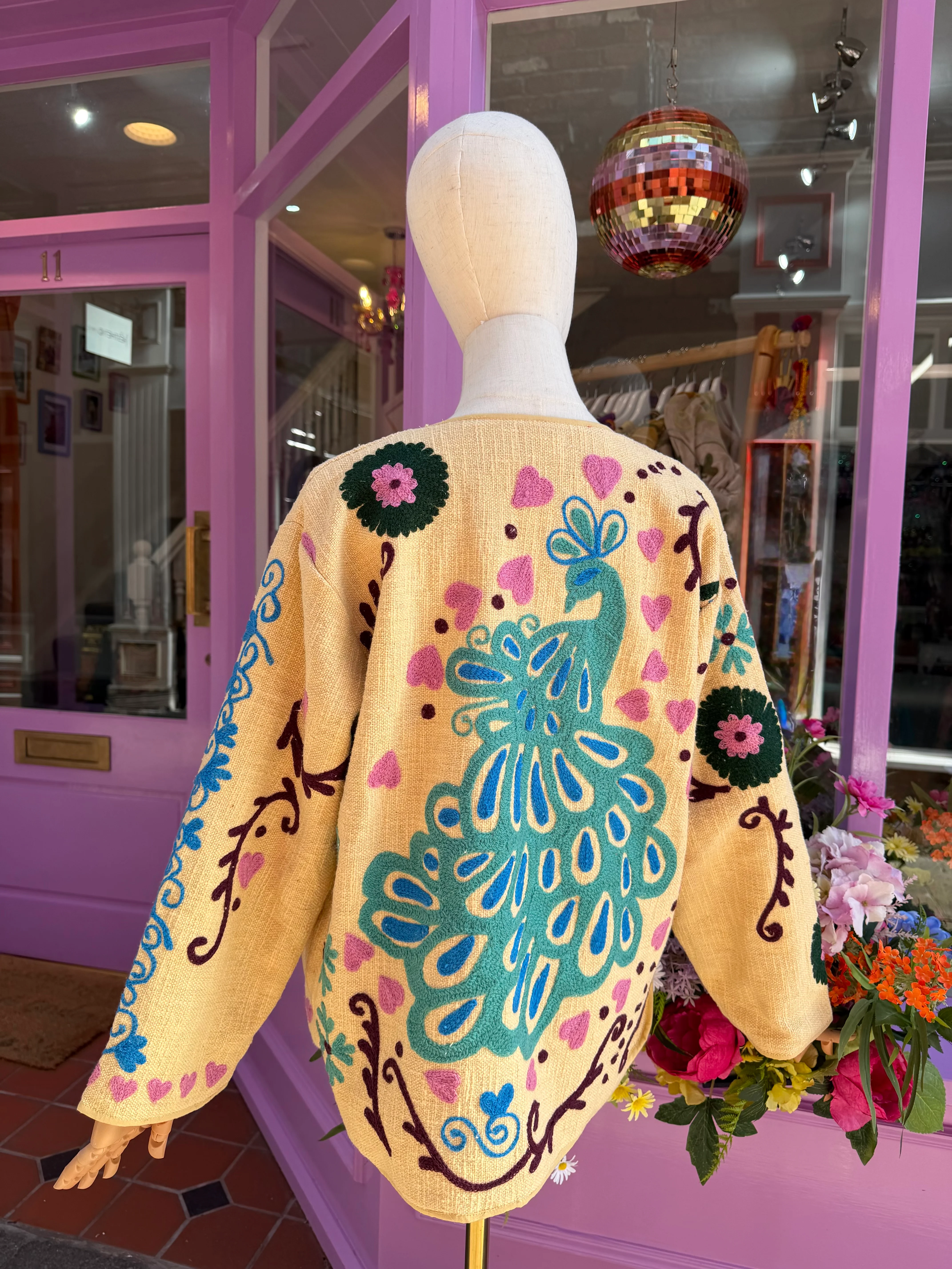 Peacock Duster Jacket - Image 2