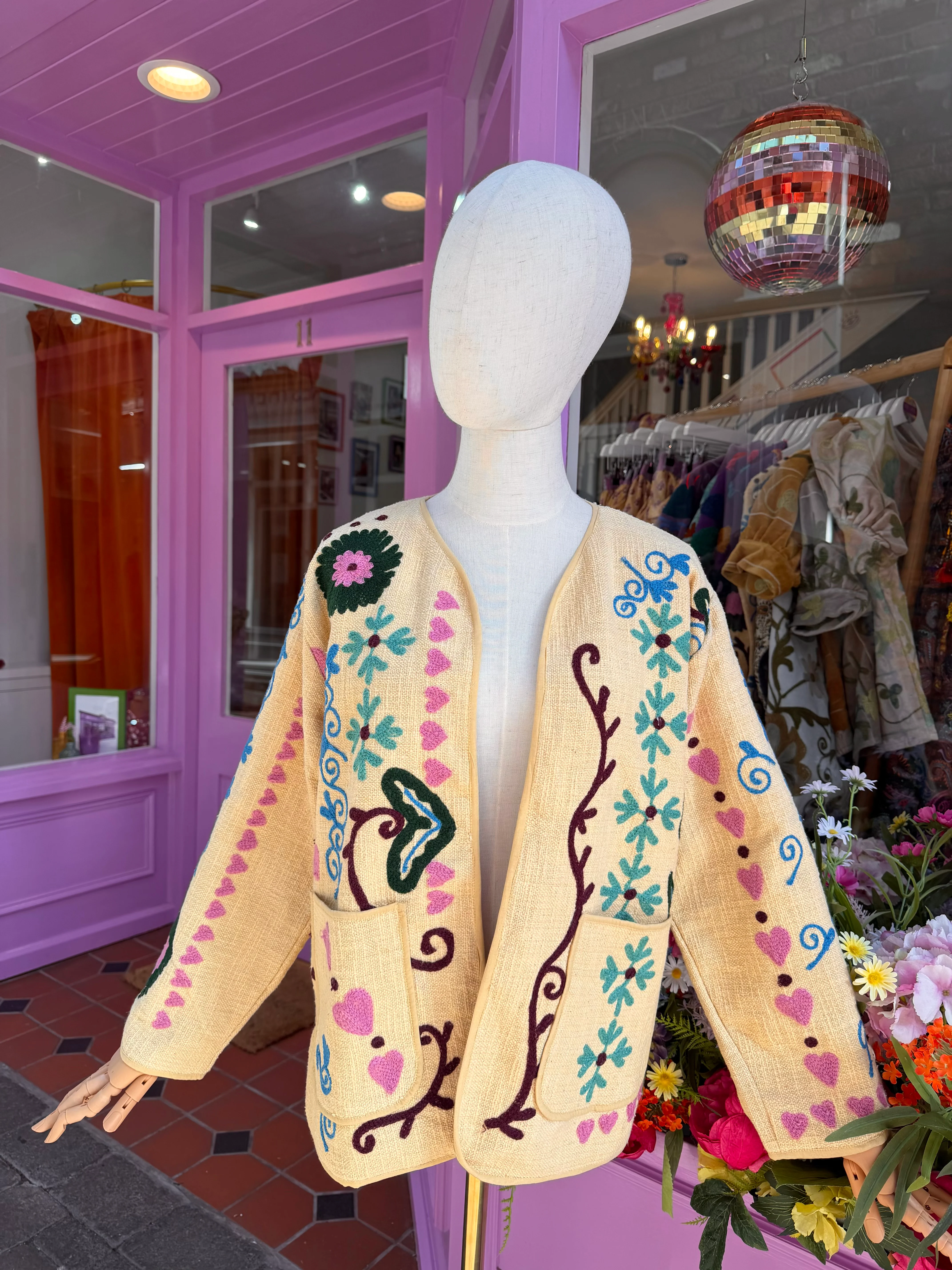 Peacock Duster Jacket - Image 3