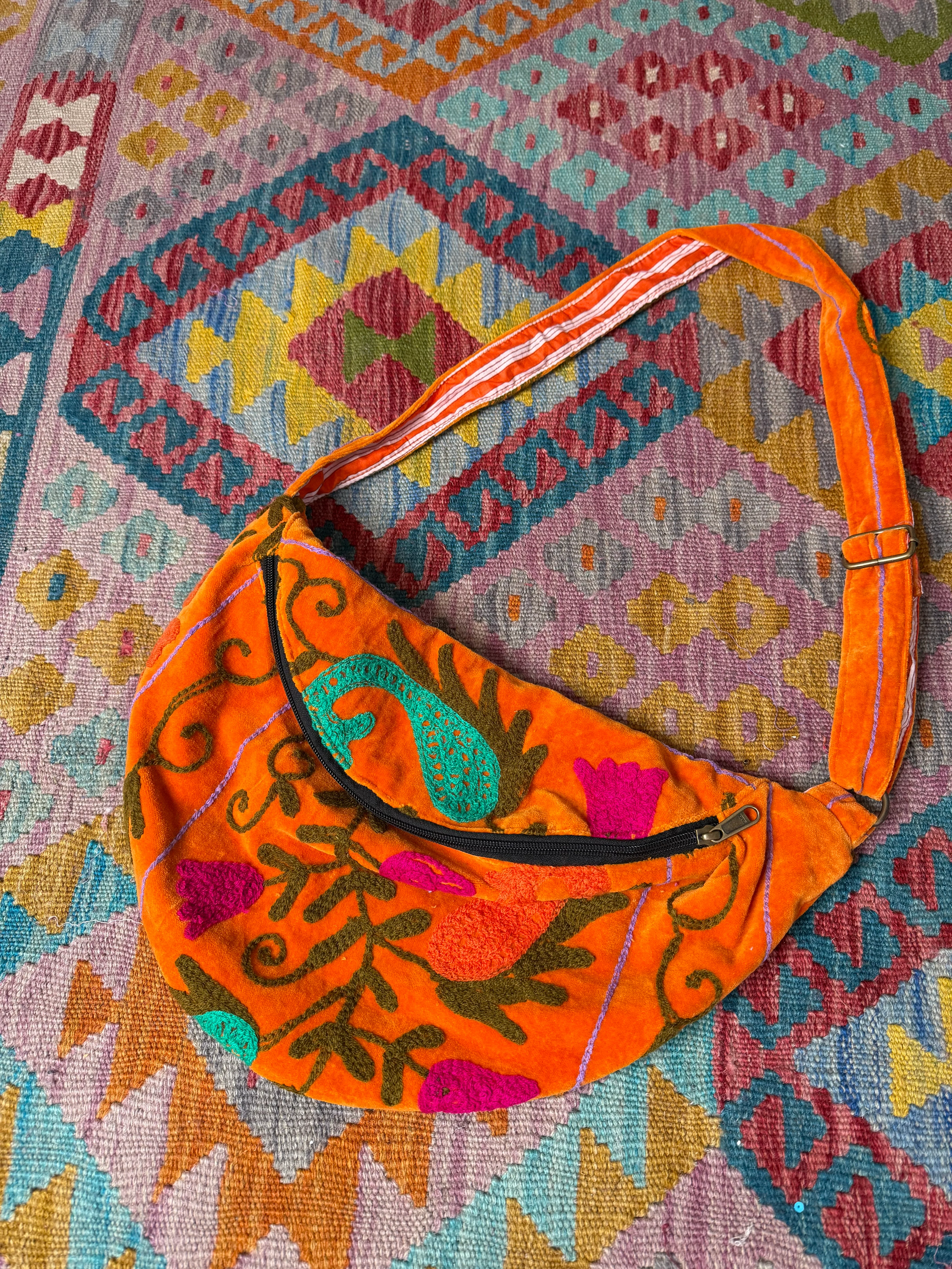Suzani Velvet Bum Bags - Image 3