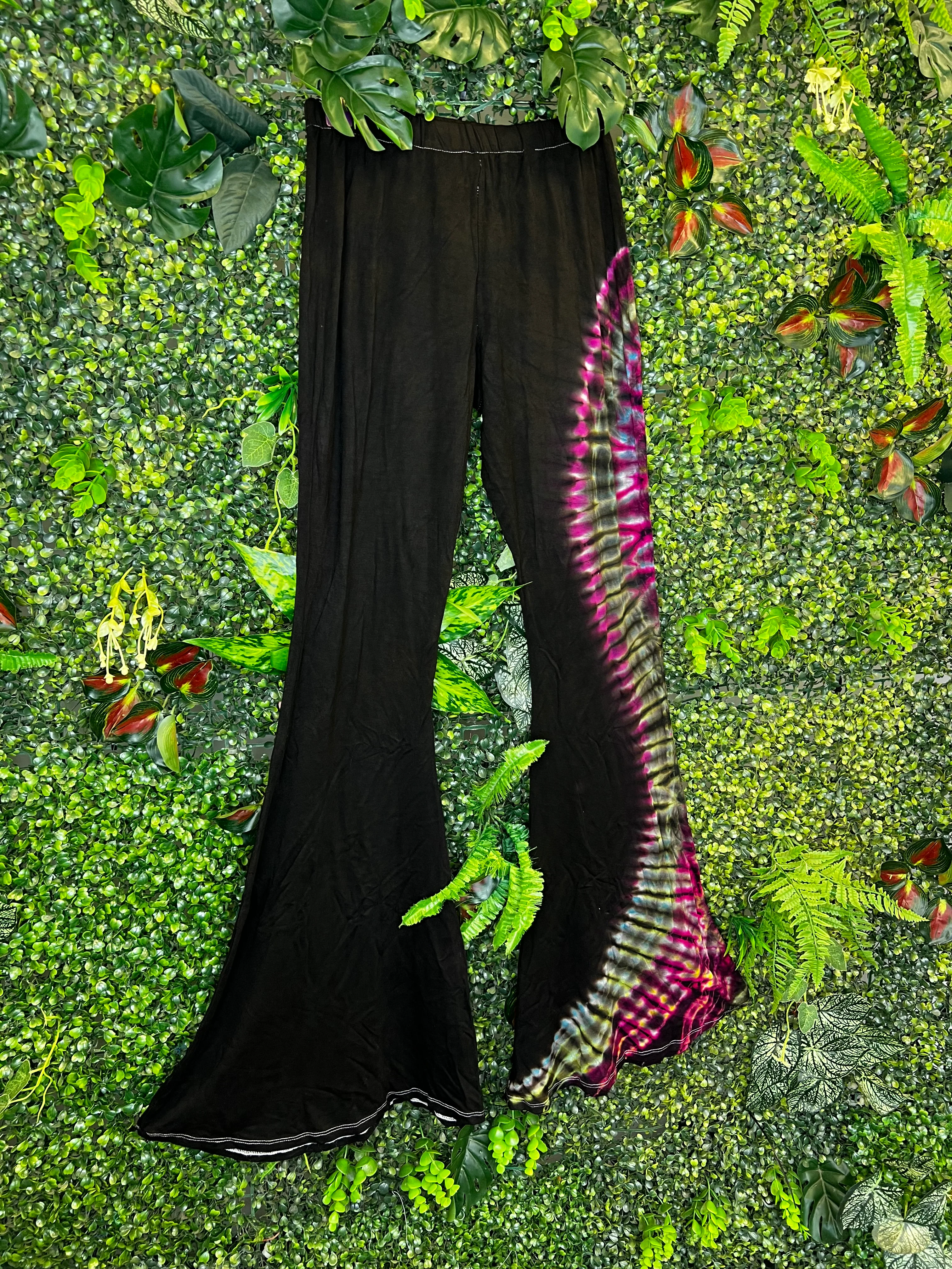 Tie Dye Flare - Black 10