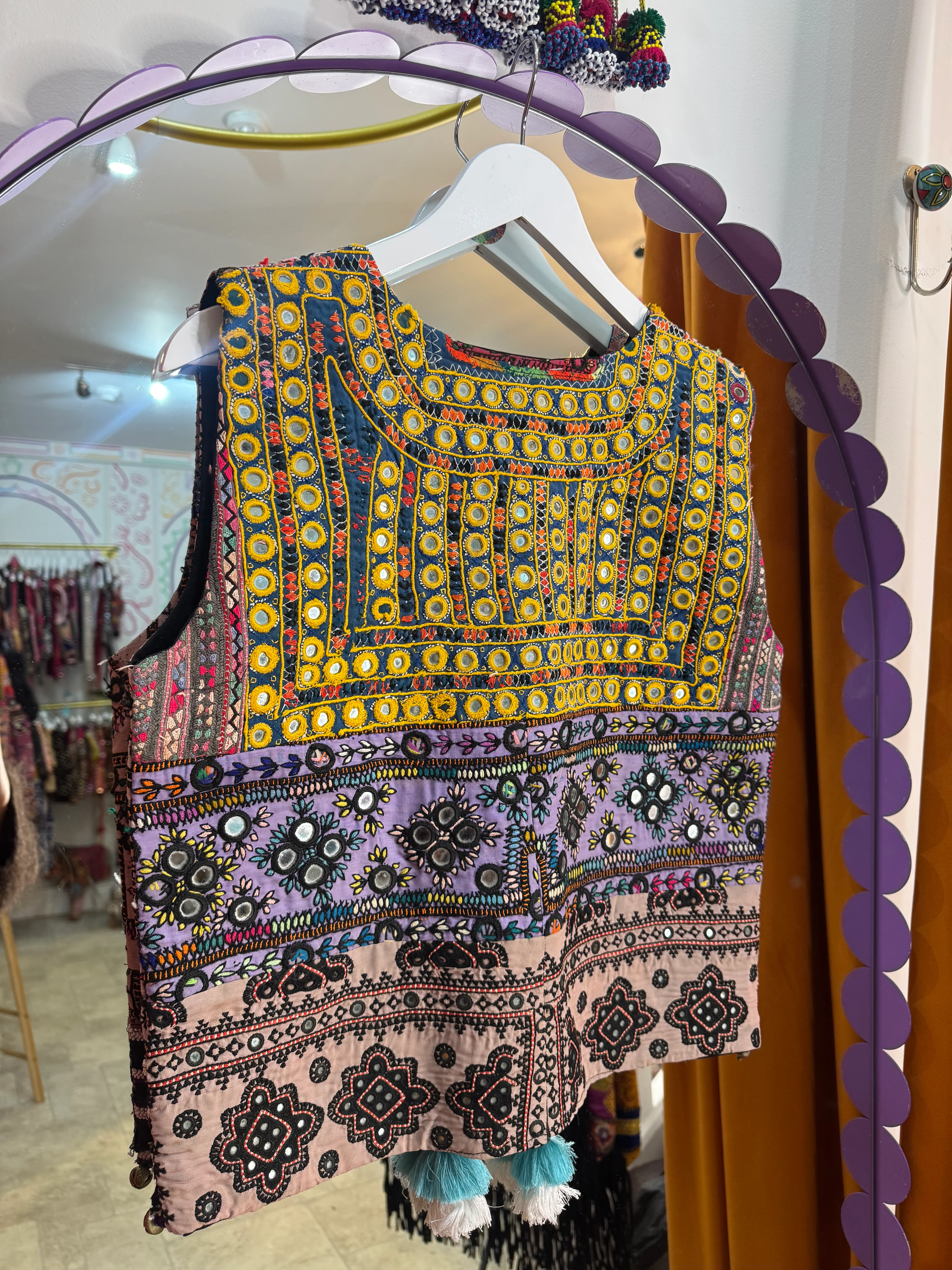 Vintage Embellished Waistcoat - Image 3