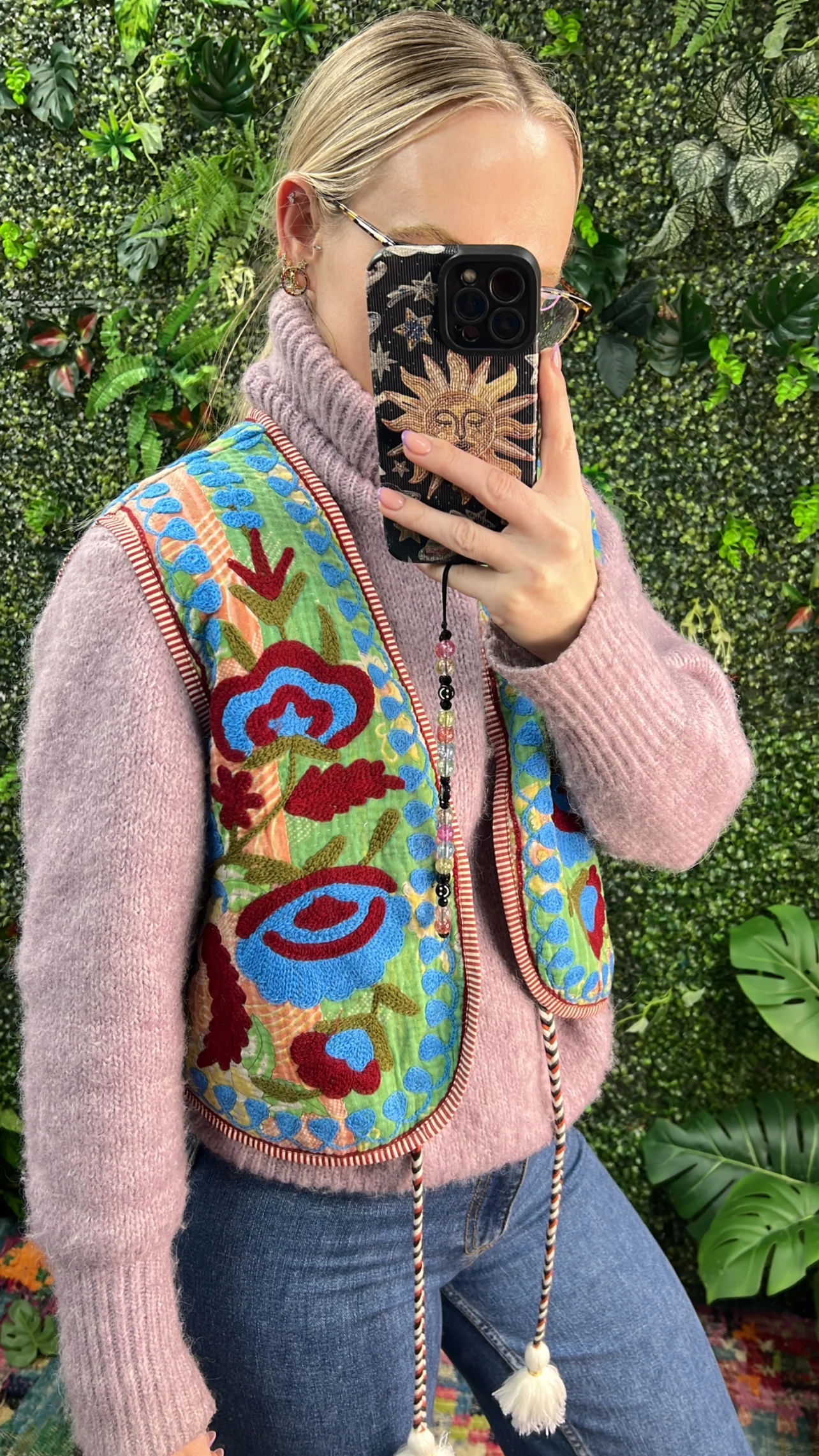 Vintage Kantha Waistcoat - Image 3