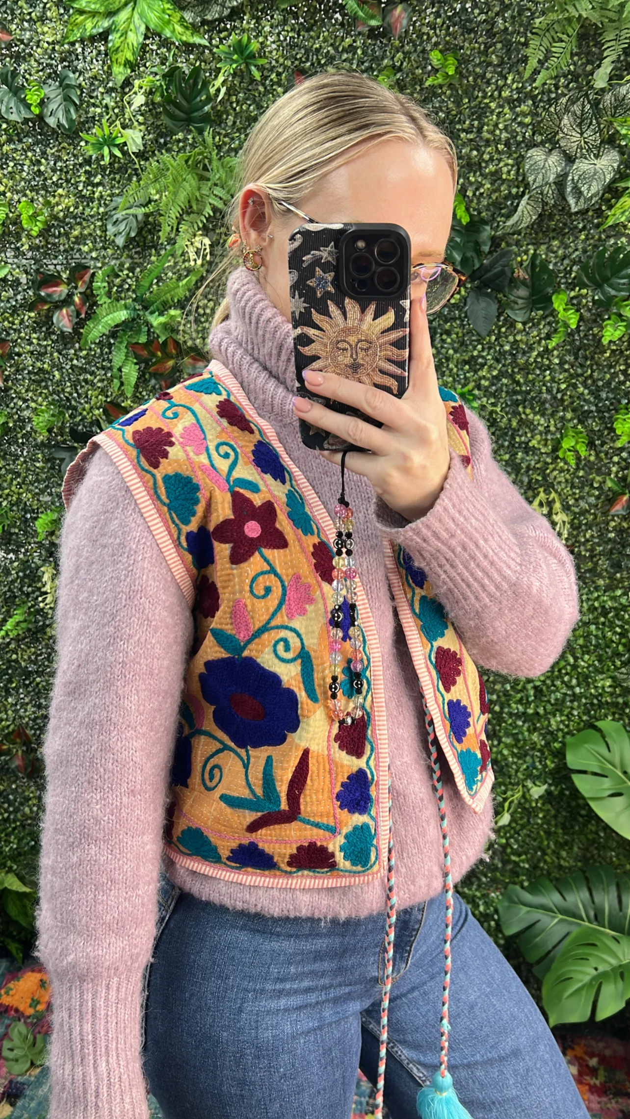 Vintage Kantha Waistcoat - Image 3