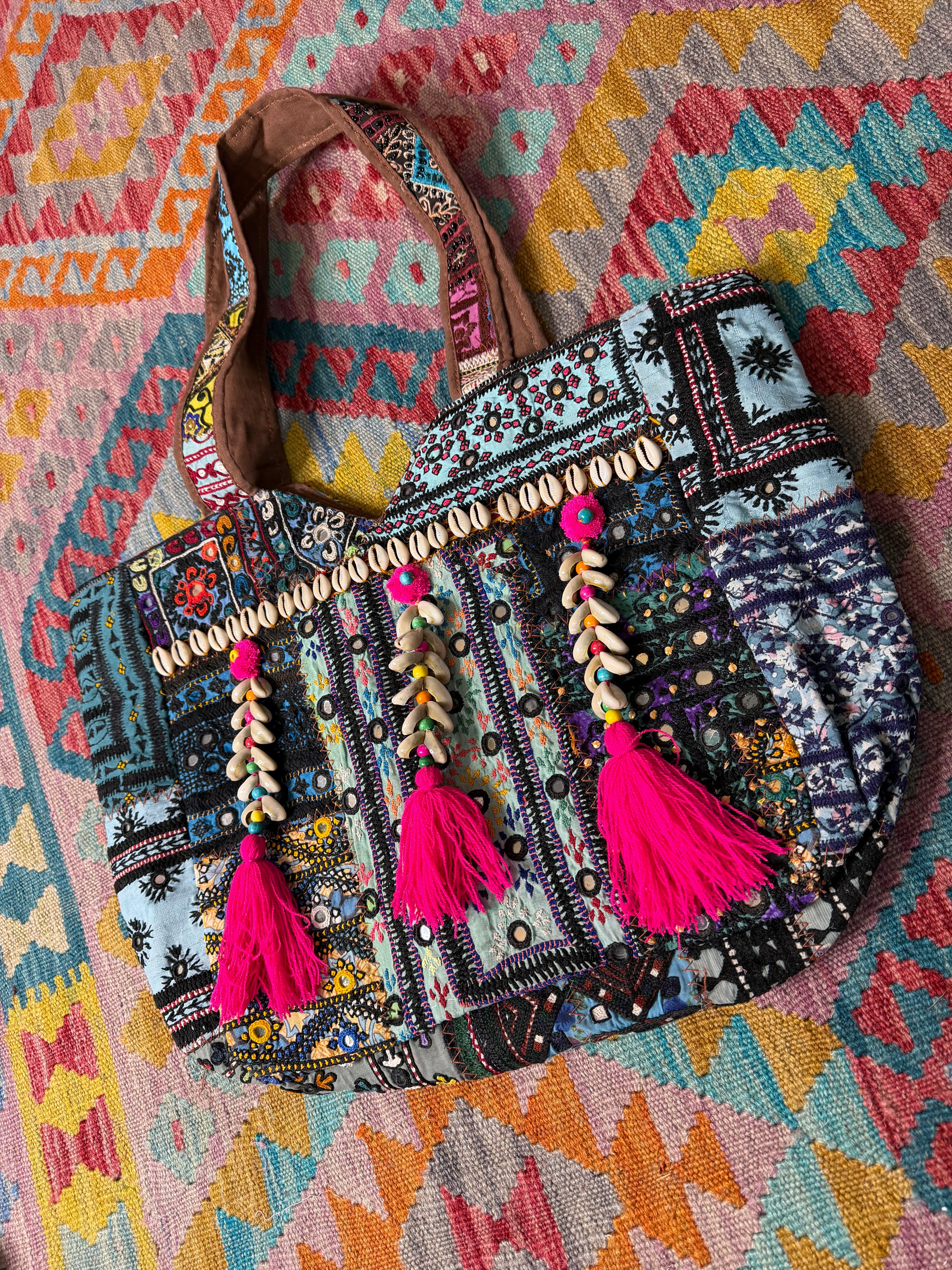 Vintage Shoulder Banjara Tote Bag - 2