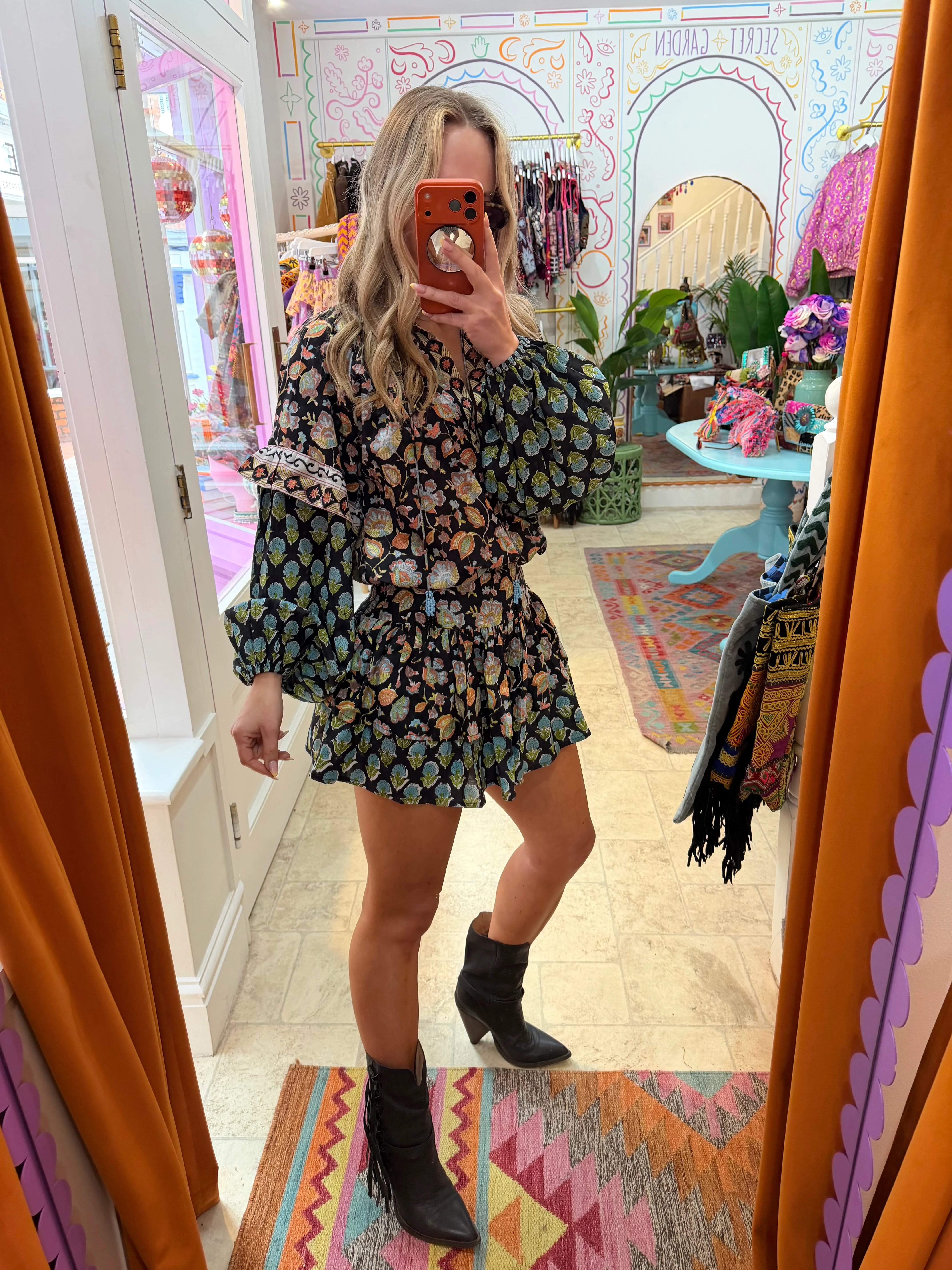 Wildflower Top & Skirt Co ord - Image 4